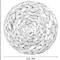Vintiquewise Decorative Round 15'' Natural Woven Handmade Water Hyacinth Placemats, PK 4 QI004238-15 - alternate 6